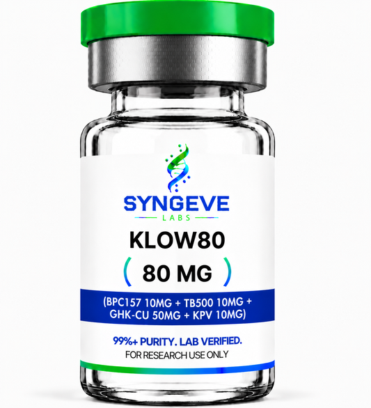 Klow80 (BPC157 10mg + TB500 10mg + GHK-Cu 50mg + KPV 10mg)